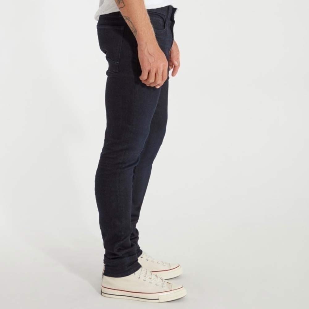 Nwt Hudson Jeans Axl Skinny Fit Denim Pant In Freestyle Medium Dark Wash 32 — image 3 of 5